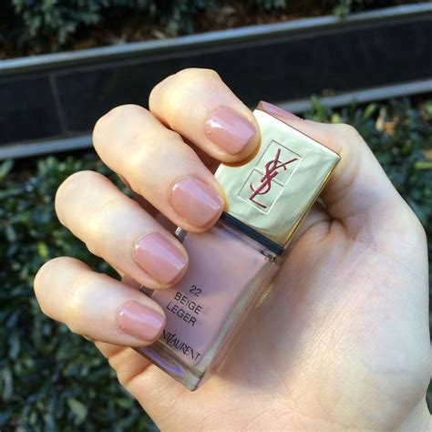 ysl nail polish spring 2018|YSL nail polish beige leger.